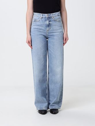 HUGO BOSS Jeans ampi in denim di cotone