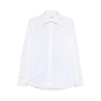Tagliatore Formal Shirts, male, White, Size: L Cambridge Shirt