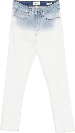 Frame Denim Jeans con fantasia tie dye - Bianco