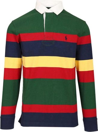 Polo Ralph Lauren Iconic Rugby Shirt - Heren - Polos - Veelkleurig - XL - Katoen - Tops