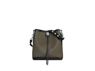 Rebecca Minkoff Darren Shoulder Bag Womens Handbags Military, Leather