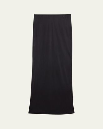 Helmut Lang Fluid Jersey Maxi Skirt