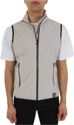 Colmar New Futurity Logo Vest - Heren - Bodywarmers - Grijs - L - Jassen