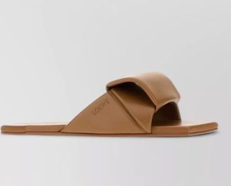 Loewe leather origami slippers