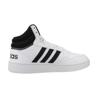 adidas Hoops 3.0 Mid - Heren - Skateschoenen - Wit - 38 2/3 EU - Leer - Fitness