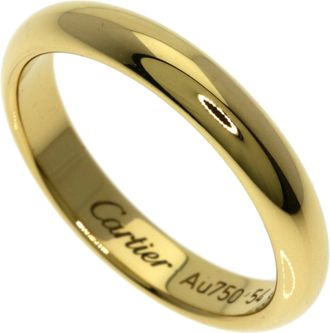Cartier Yellow Gold (18K) Band Ring (Pre-Owned)