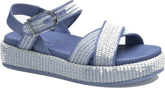 Johnston & Murphy Womens Carli Cross-Band Sandal