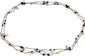 Petit Moments Majorca Beaded Belt in Brown at Nordstrom