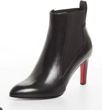 Christian Louboutin Fannylove Chelsea Boot in Bk01 Black at Nordstrom, Size 36.5