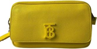 Burberry Pre-owned Belt Bags, female, Yellow, Size: ONE SIZE Pre-owned Belt Bag