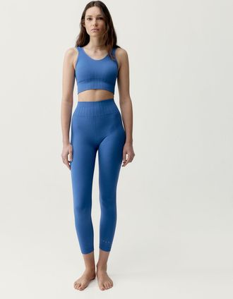 Born Living Yoga Legging Annapurna Eclectic Blue