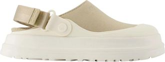 UGG Goldenglow Canvas Clog - Dames - Klompen - Beige - 40 EU - Polyester - Schoenen