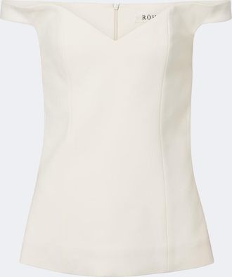 R&oacute;he R&oacute;he Off-shoulder top