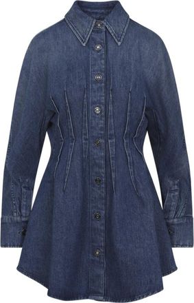Givenchy Blue Denim Cocoon Dress