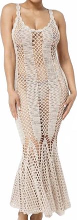 Hera Cover Me Up Dress In Nude