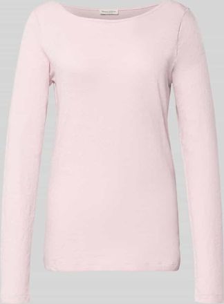 Marc O'Polo Regular Fit Langarmshirt aus reiner Baumwolle in Lavender, Größe XS