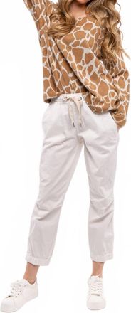 Astrid Sheena Safari Sweater In Beige