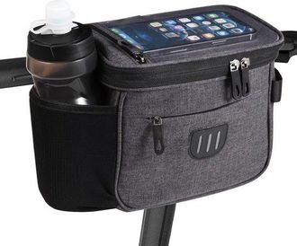 OEM Bolsa Para Manillar De Bicicleta, Bolsa Transparente De 6,5 Pulgadas Con Correa Para El Hombro