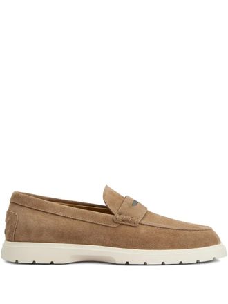 Tod's Mocassini in pelle scamosciata - Marrone