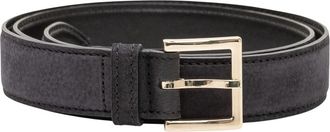 Orciani Nabucco Riem - Dames - Riemen - Zwart - 80 CM - Leer - Accessoires