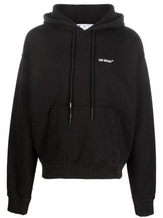Off-white Sweater met print - Zwart