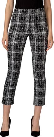Joseph Ribkoff Amelia Crop Pant In Black/white