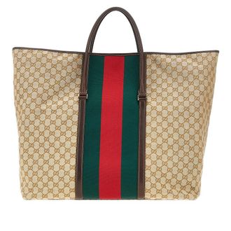Gucci GG fabric bag with Web Ribbon Man One Size