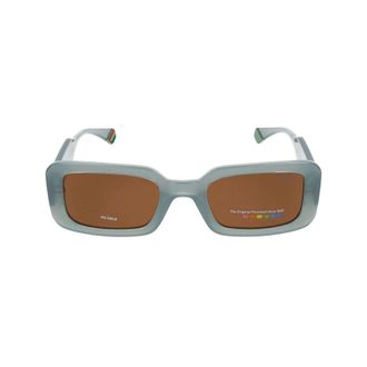 Polaroid Sunglasses, female, Green, Size: 52 MM Green Stylish Sunglasses