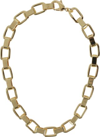 Federica Tosi Gold Emily 18k Gold-Plated Link Necklace