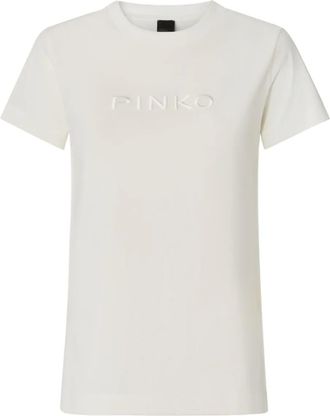 Pinko T-shirt goffrata - Bianco