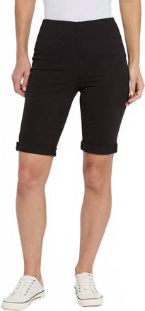 Lyss&eacute; Deb Denim Boyfriend Short In Black