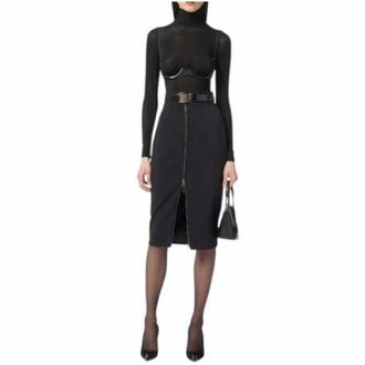 Elisabetta Franchi Donna, Gonne, Nero, XS, new