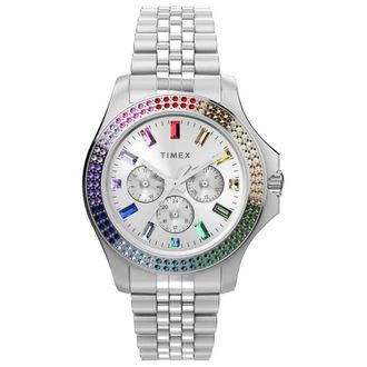 Timex Classic Silver-tone Dial Ladies Watch TW2W33000
