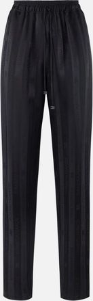 Elisabetta Franchi jacquard gestreepte broek