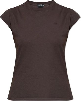 Tom Ford Donna, Top, Marrone, 2Xs, new