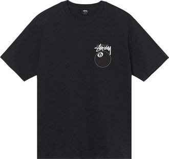 St&uuml;ssy The Tee - Heren - T-shirts - Zwart - M - Katoen - Tops