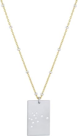 Set & Stones Zodiac Constellation Necklace in Silver /Sagittarius at Nordstrom