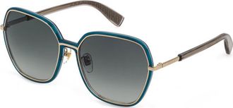 Furla Womens SFU539 58 0594 Sunglasses - Multicolour - One Size