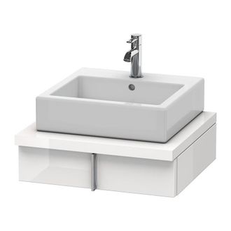 Duravit Duravit Vero M&oacute;dulo De Lavabo Para Consola, 6560, 1 Caj&oacute;n, 600 Mm, Color (frente/cuerpo): Roble Oscuro Cepillado Chapa De Madera Aut&eacute;ntica - Ve6560072