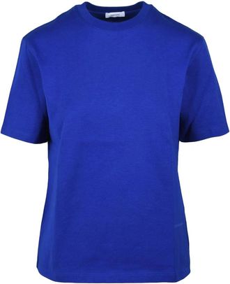 Ferragamo Blue Cotton T-Shirt