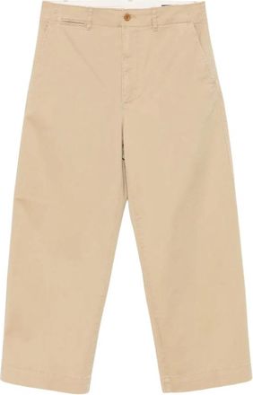 Polo Ralph Lauren Pantaloni cropped - - Trousers - Donna - Beige - L