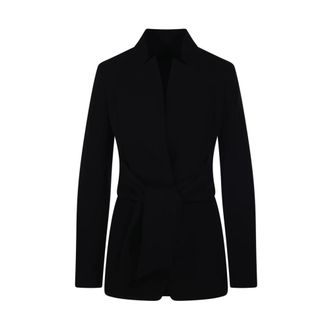 Max Mara Blazers, female, Black, Size: XS Seggio Blazer