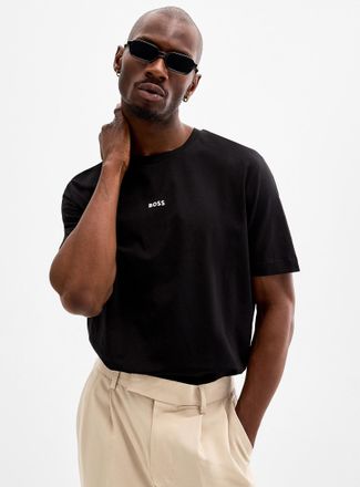 BOSS Mens Minimalist logo T-shirt
