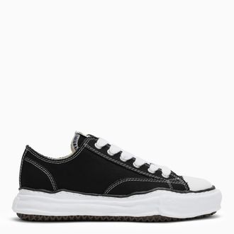 Miharayasuhiro Black Peterson Low Sneakers in canvas
