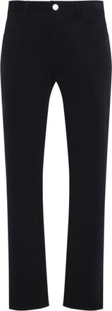 Giorgio Armani Five-Pocket Corduroy Trousers - male - Giorgio Armani - Straight Trousers - Purple - W34 - Trousers