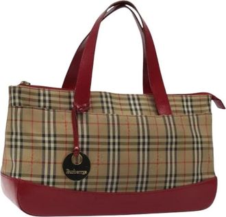 Burberry Pre-owned Handbags, female, Beige, Size: ONE SIZE Pre-owned Vintage Hand Bag
