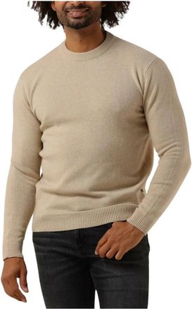 Minimum Heren Truien Vesten Hjuler 2.0 7349 - Heren - Ronde hals truien - Beige - 2XL - Truien & Vesten