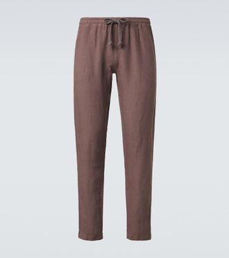 Fedeli Linen straight pants