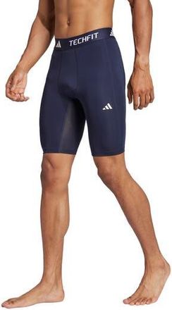 adidas Techfit Short Train Leggings in Ink at Nordstrom Rack, Size Medium