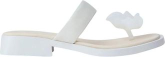 Camper Sandalen met blokhak - Dames - Slippers - Wit - 37 EU - Schoenen